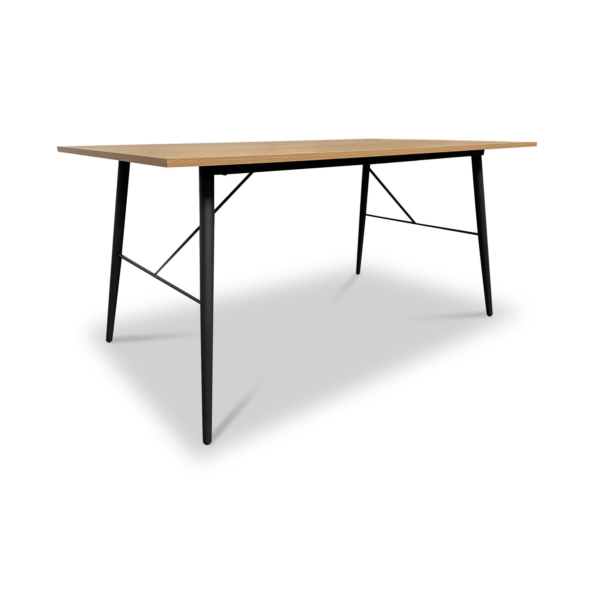 Taylor 160cm Oak Effect Dining Table from Roseland Furniture