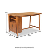 Tyler Tall Table with End Storage from Roseland Furniture