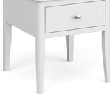 Chester White Lamp Table - KD from Roseland Furniture