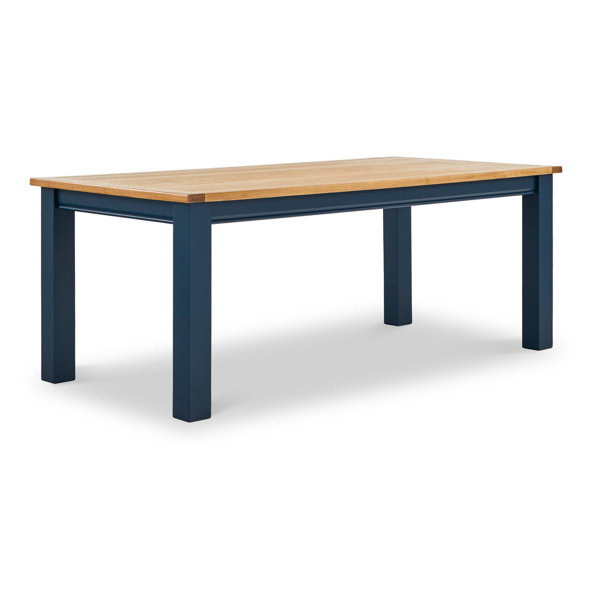 Bude Navy 200cm Fixed Dining Table from Roseland Furniture