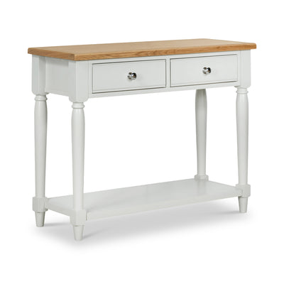 Swinbrook Oak 2 Drawer Console Table