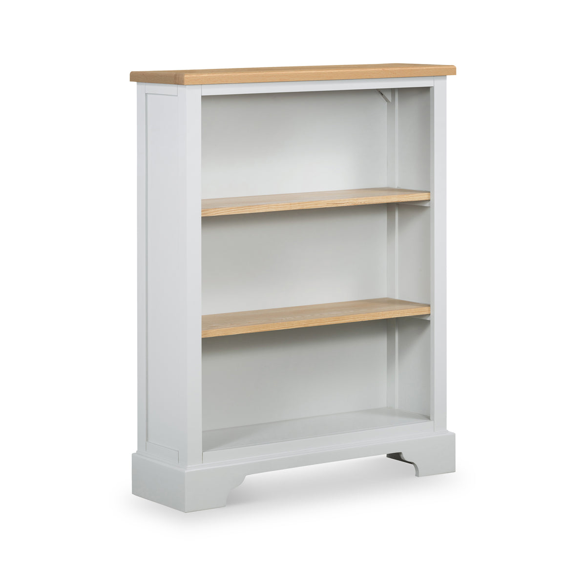 Swinbrook Oak Low Bookcase from Roseland Furniture