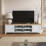Farrow Grey 180cm Extra Wide TV Stand from Roseland Furniture