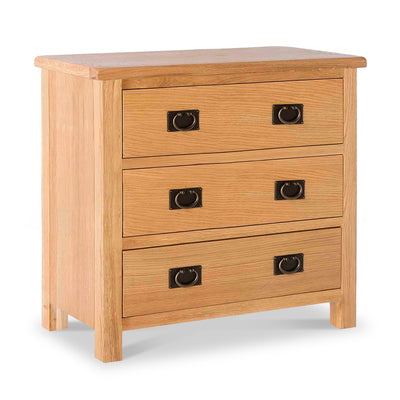 Surrey Oak 3 Drawer Chest