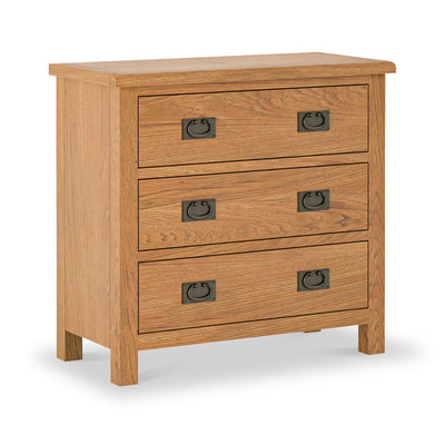 Surrey Oak 3 Drawer Chest