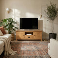 Surrey Oak 140cm Wide TV Stand from Roseland Furniture