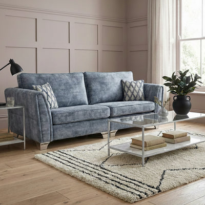 Ariana Classic 4 Seater Velvet Sofa