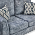 Ariana Classic Grey Velvet 2 Seater Sofa from Roseland Furniture