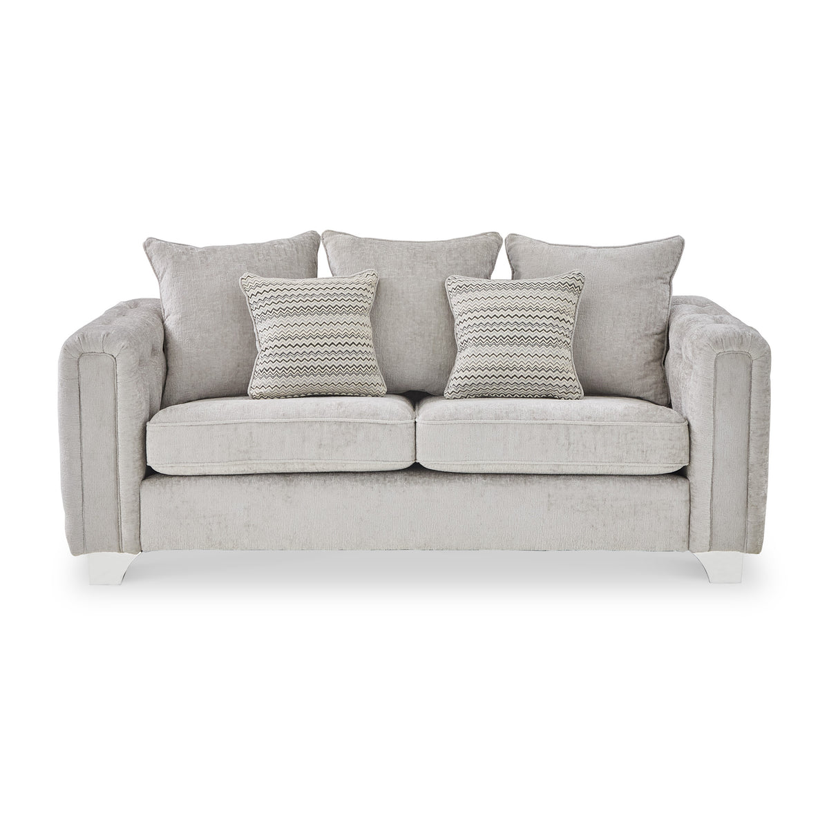 Grazia Grey Chenille 3 Seater Sofa from Roseland furniture