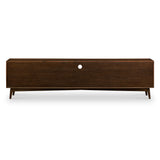 Oskar Wide 190cm Grooved TV Unit from Roseland Furniture