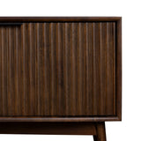 Oskar Wide 190cm Grooved TV Unit from Roseland Furniture