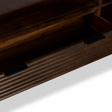Oskar Wide 190cm Grooved TV Unit from Roseland Furniture