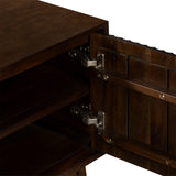 Oskar Wide 190cm Grooved TV Unit from Roseland Furniture