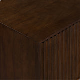 Oskar Wide 190cm Grooved TV Unit from Roseland Furniture