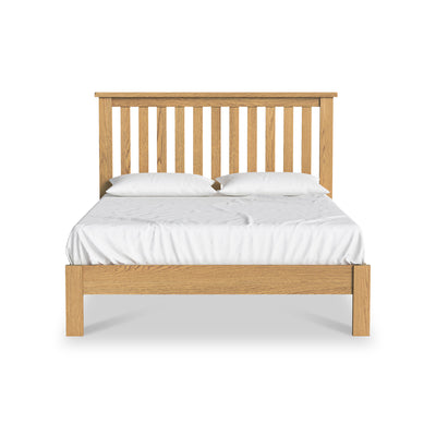 Lanner Oak Low Foot End Bed Frame