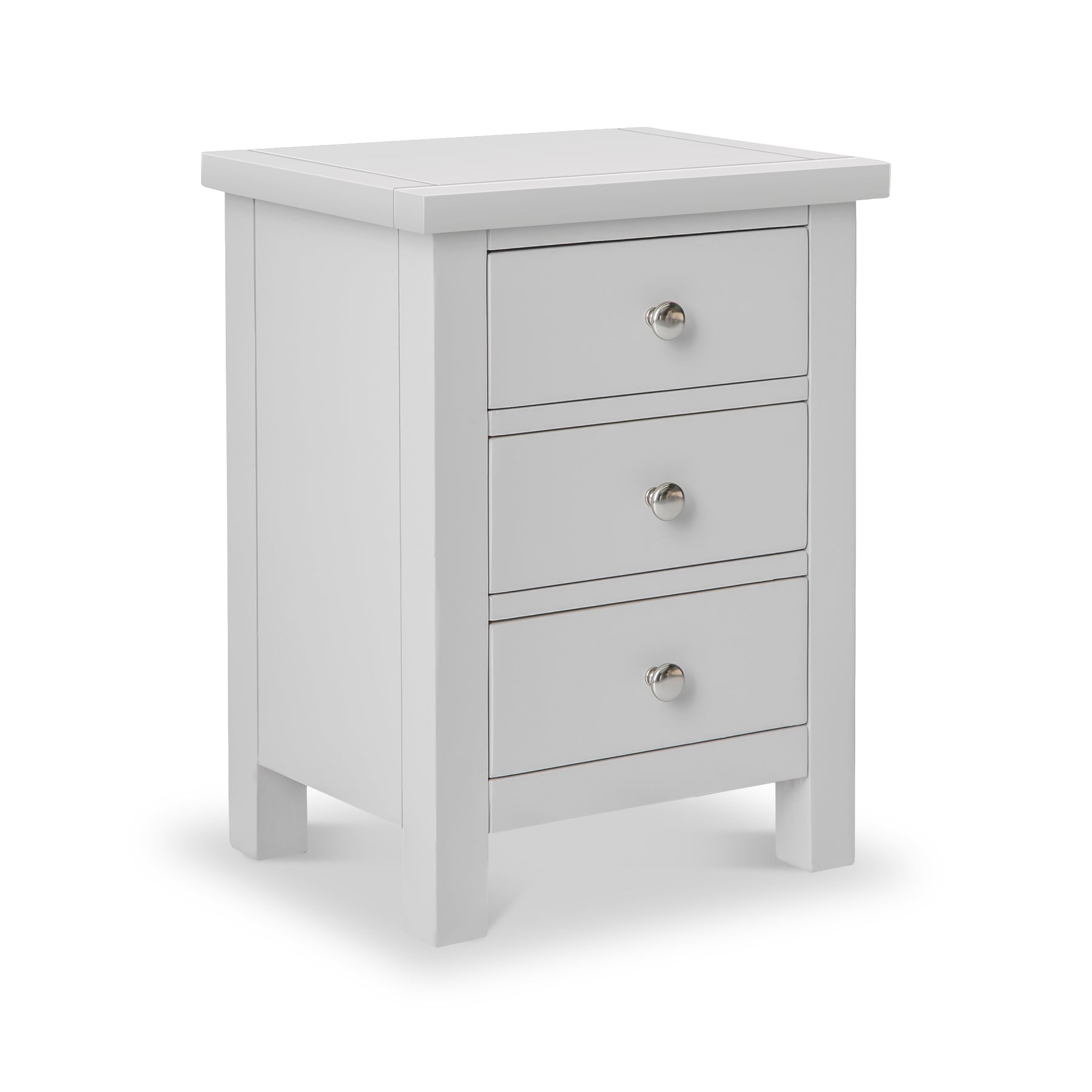 Cornish Dove Grey Bedside Table from Roseland Furniture