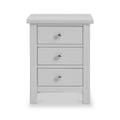 Cornish Dove Grey Bedside Cabinet from Roseland Furniture