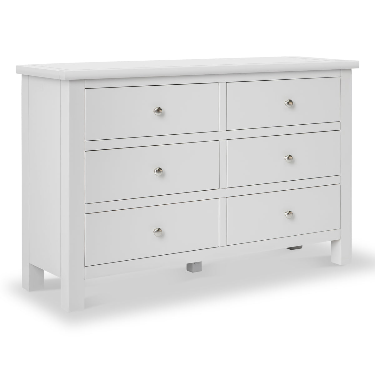 Cornish Dove Grey 6 Drawer Chest from Roseland Furniture
