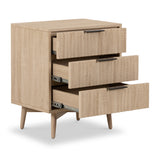 Jakob 3 drawer bedside from Roseland Furniture