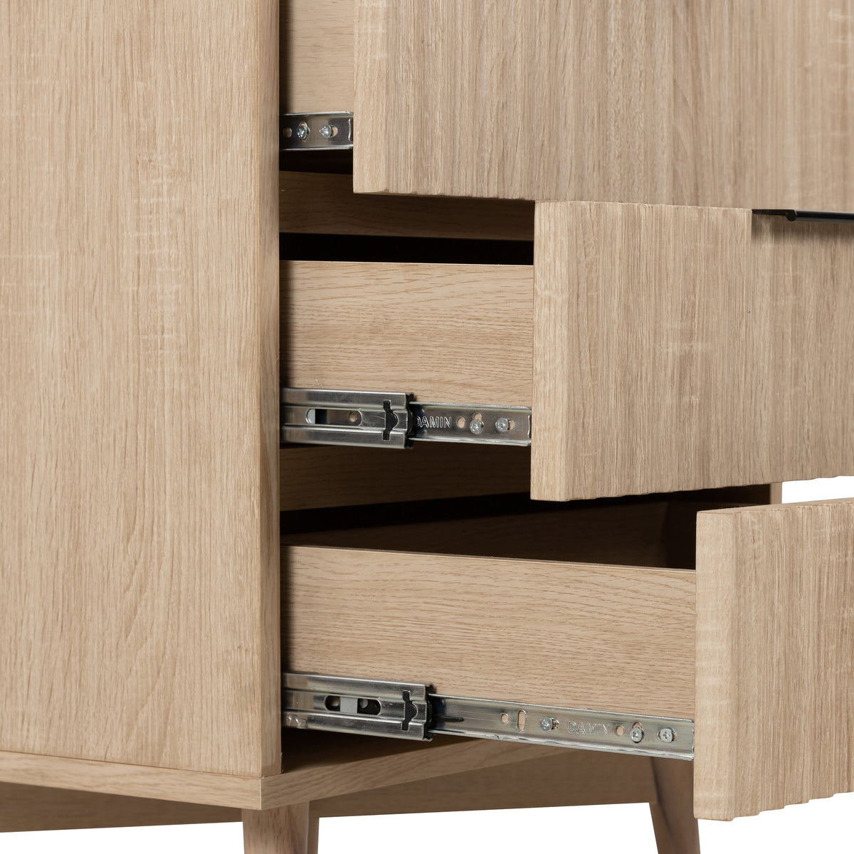 Jakob 3 drawer bedside from Roseland Furniture