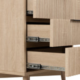 Jakob 3 drawer bedside from Roseland Furniture