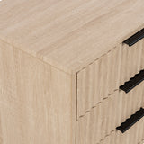 Jakob 3 drawer bedside from Roseland Furniture