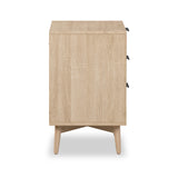 Jakob 3 drawer bedside from Roseland Furniture