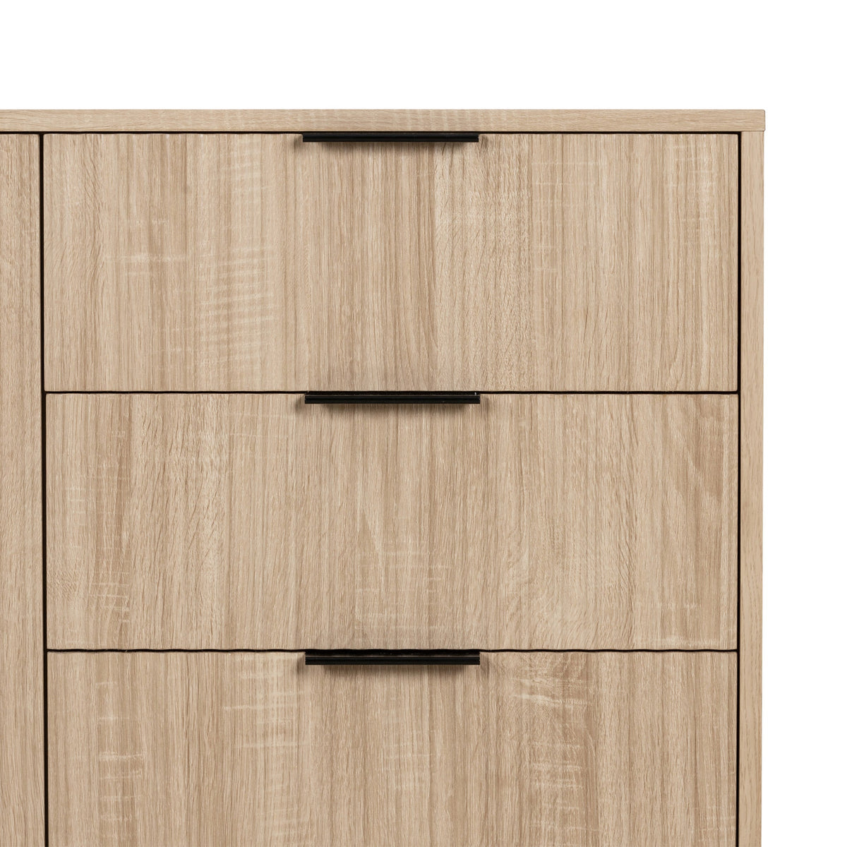 Jakob Oak Grooved Large Sideboard from Roseland Furniture