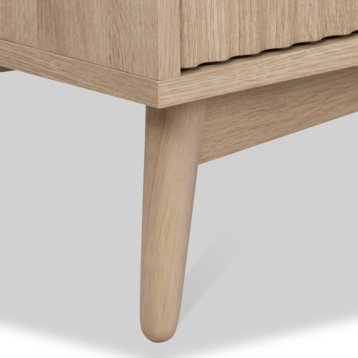 Jakob Oak Grooved Large Sideboard from Roseland Furniture