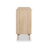 Jakob Oak Grooved Large Sideboard from Roseland Furniture