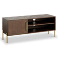 Moira Oak Small TV Unit from Roseland Furniture