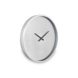 Brushed Nickel Round Wall Clock