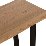 Isaac Oak Console Table from Roseland Furniture