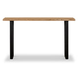 Isaac Oak Console Table from Roseland Furniture