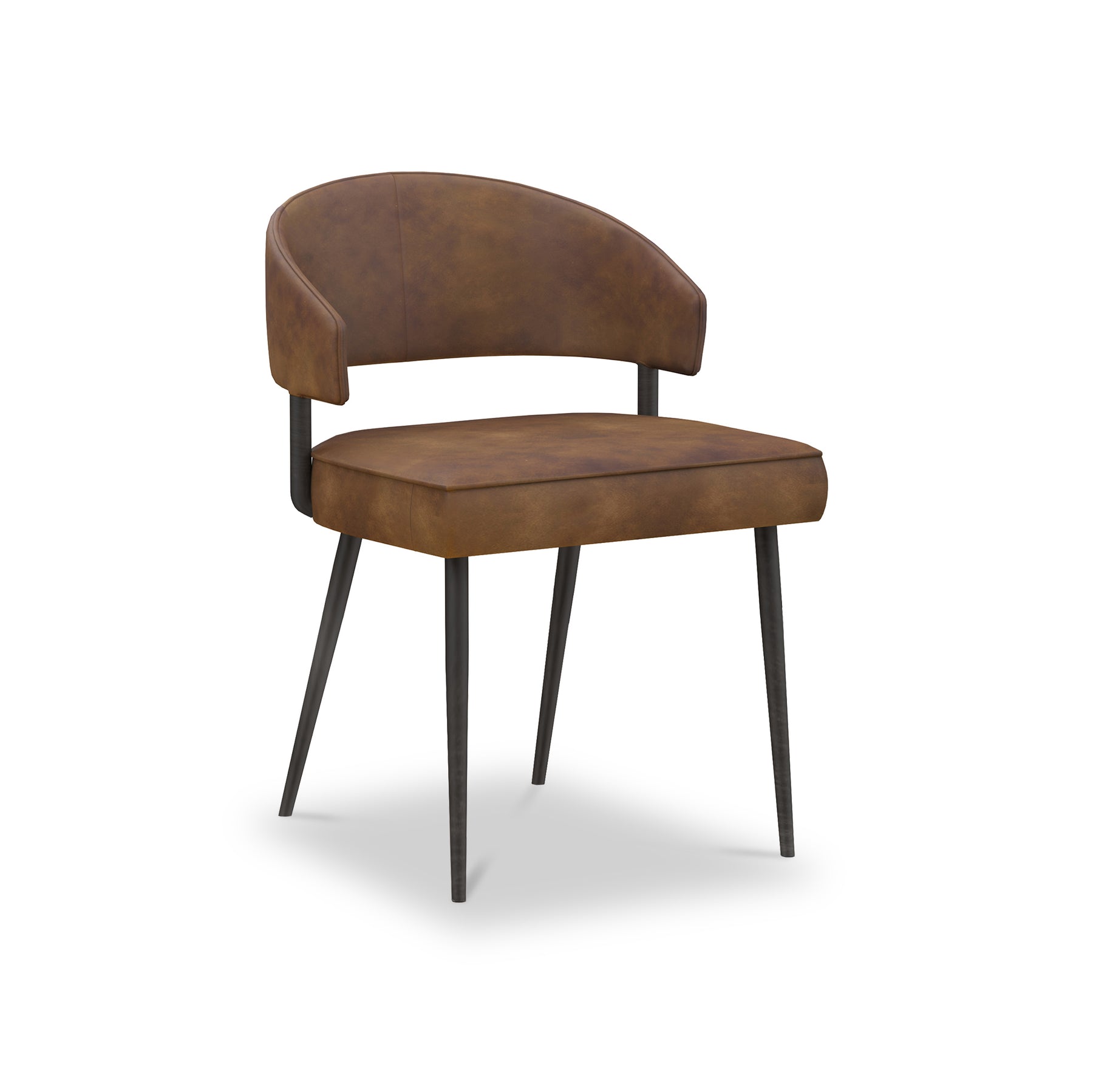 Torcello Faux Leather Dining Chair from Roseland Furniture