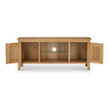 Saxon Oak Large TV Cabinet by Roseland Furniture