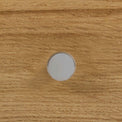 Saxon Oak 2 Drawer Narrow Bedside by Roseland Furniture