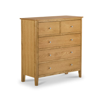 Saxon Oak 2 Over 3 Chest of Drawers