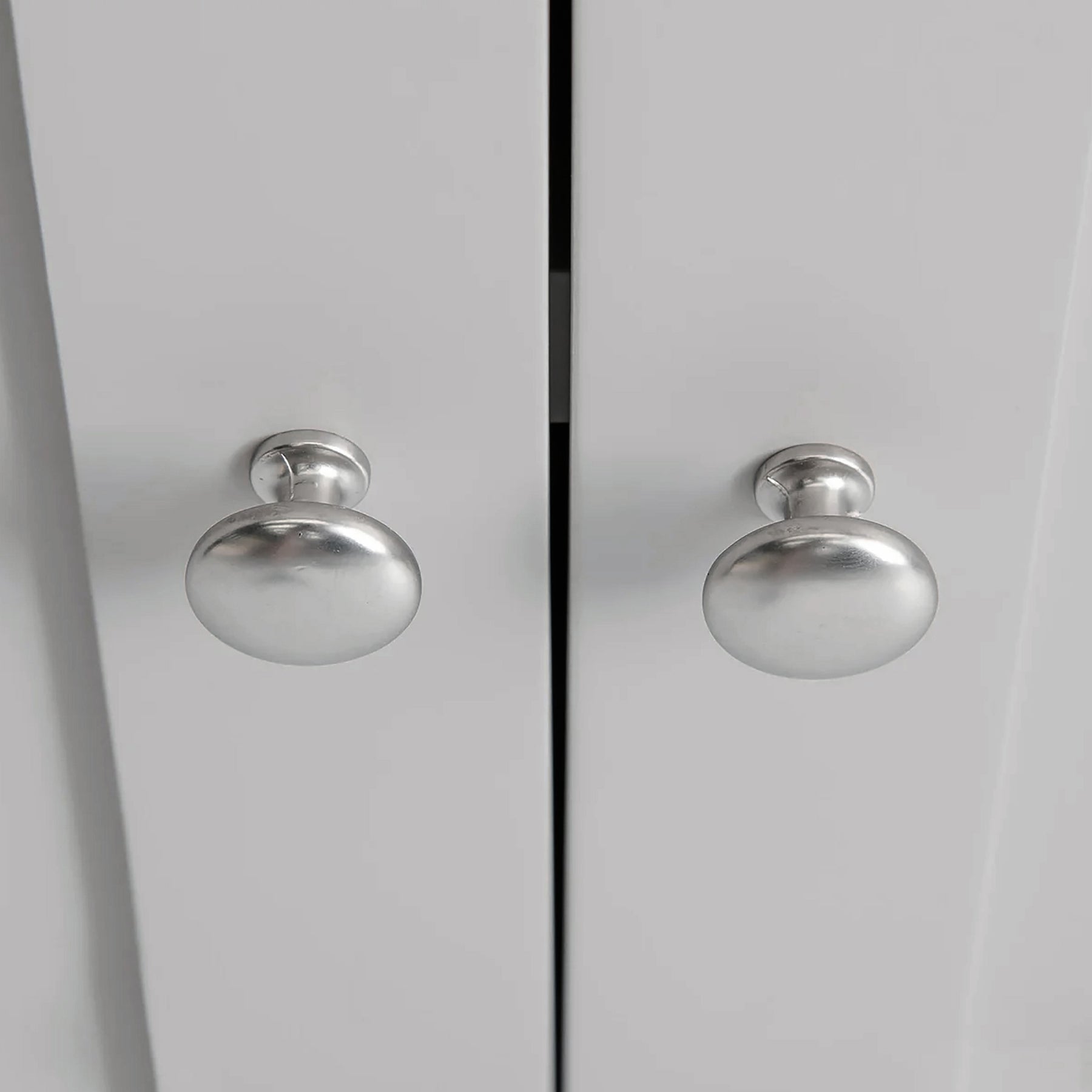 Farrow Grey Double Full Hanging Wardrobe from Roseland Furniture