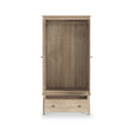 Camille Oak Double Wardrobe