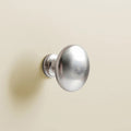 Farrow Cream XL Bedside Cabinet by Roseland Furniture - close up of silver handles