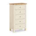 Farrow Cream XL 5 Drawer Tallboy Chest for bedroom