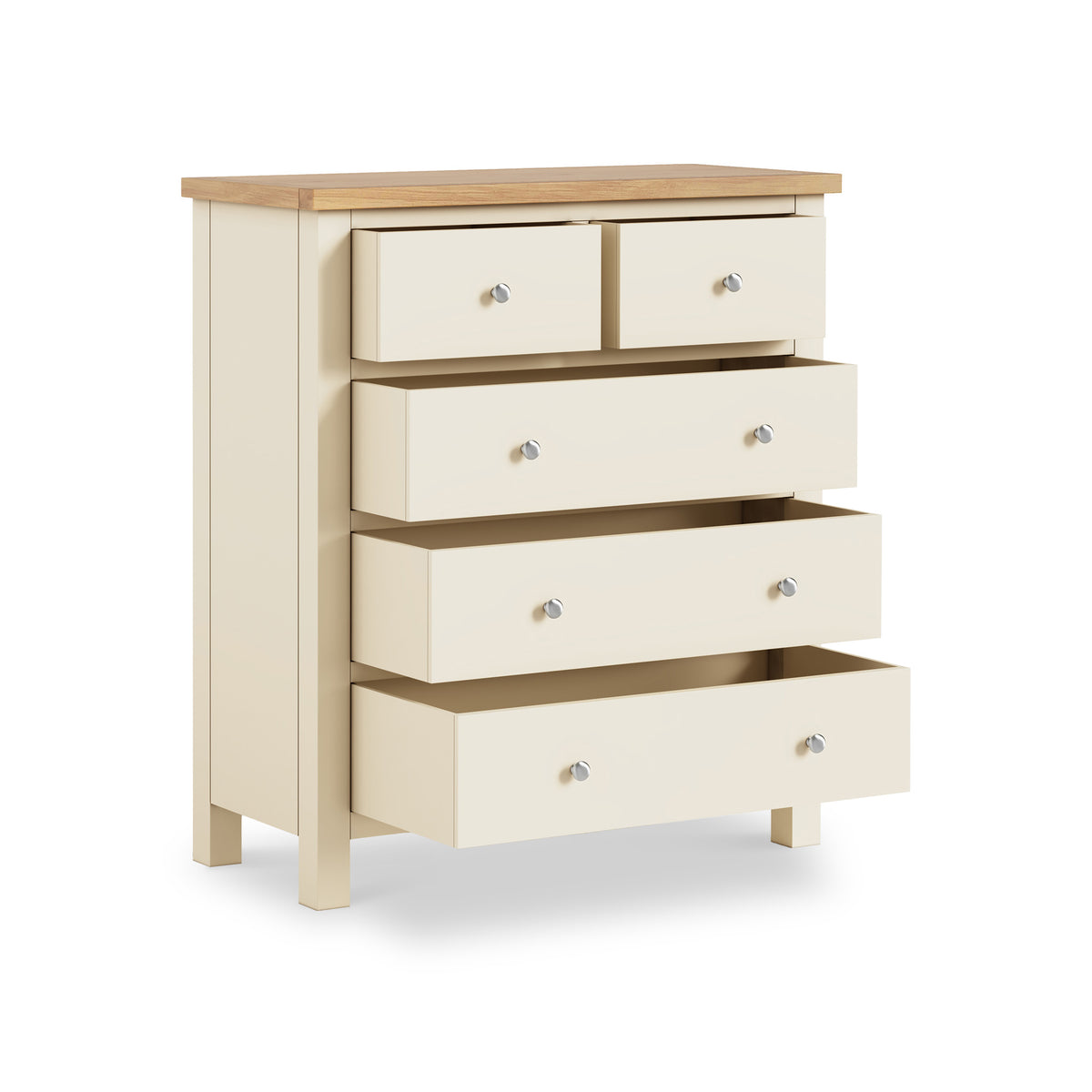 Farrow XL Cream 2 Over 3 Chest Of Drawers of Drawers