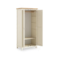 Farrow Cream Double Full Hanging Wardrobe from Roseland Furniture