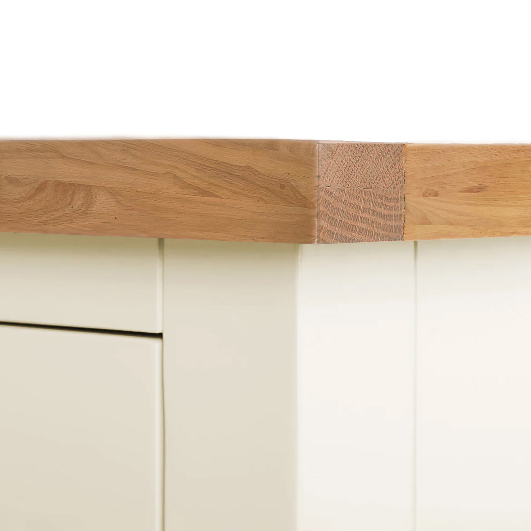 Farrow Cream Double Full Hanging Wardrobe from Roseland Furniture