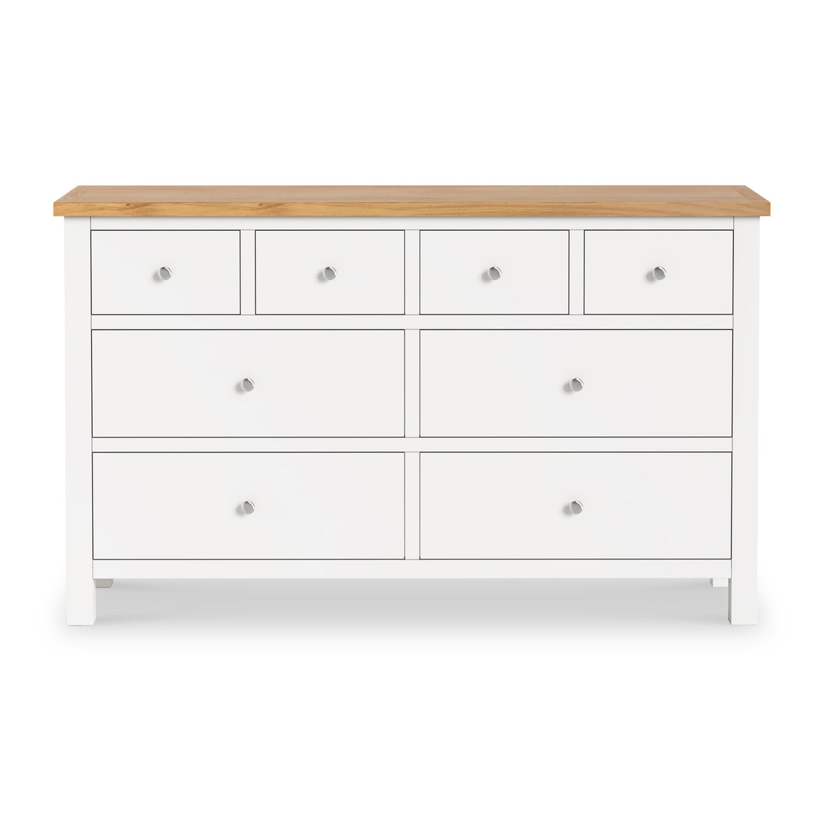 Farrow White XL 8 Drawer Large Chest 