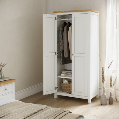 Farrow Double Full Hanging Wardrobe