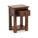 Duchy Acacia 1 Drawer Brown Bedside Table from Roseland Furniture