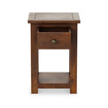 Duchy Acacia 1 Drawer Brown Nightstand