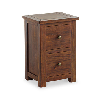 Duchy Acacia 2 Drawer Bedside Table
